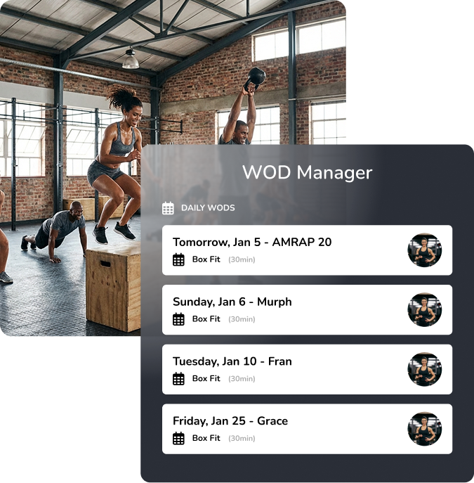 CrossFit WOD & Leaderboard
